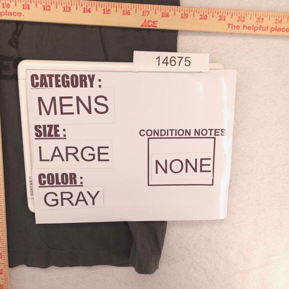 Ramones Band Crew Neck Short Sleeve Graphic T Shirt Mens Size Large L Gray - Picture 8 of 9